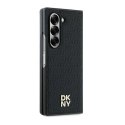 Etui DKNY Repeat Pattern Stack Logo na Samsung Galaxy Z Fold6 - czarne DKNY