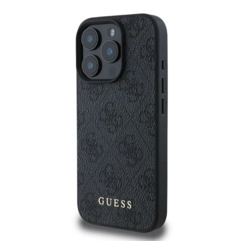 Etui Guess 4G Classic na iPhone 16 Pro - czarne Hikvision