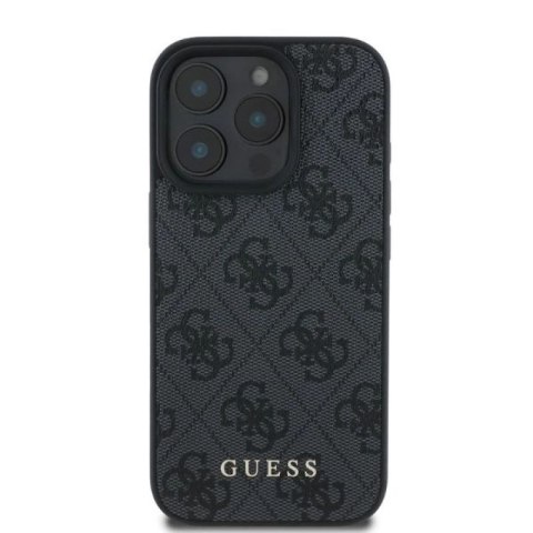 Etui Guess 4G Classic na iPhone 16 Pro - czarne Hikvision