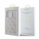 Etui Guess 4G Classic na iPhone 16 Pro - różowe Guess