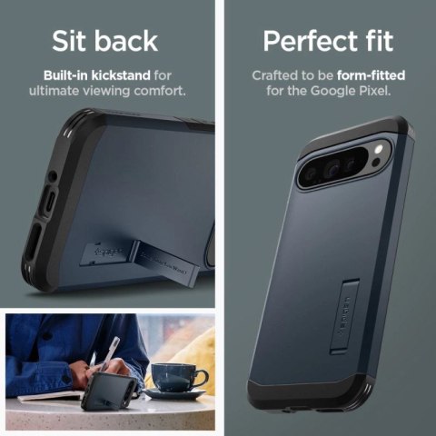 Etui Spigen Tough Armor na Google Pixel 9 Pro XL - grafitowe Spigen