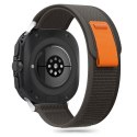 Pasek Tech-Protect Nylon na Samsung Galaxy Watch Ultra (47 mm) - czarno-pomarańczowy Tech-Protect