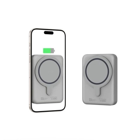 Powerbank Tech-Protect PB11 LifeMag MagSafe 10000 mAh - tytanowy Tech-Protect