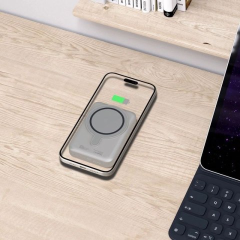 Powerbank Tech-Protect PB11 LifeMag MagSafe 10000 mAh - tytanowy Tech-Protect