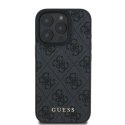 Etui Guess 4G Classic na iPhone 16 Pro Max - czarne Guess
