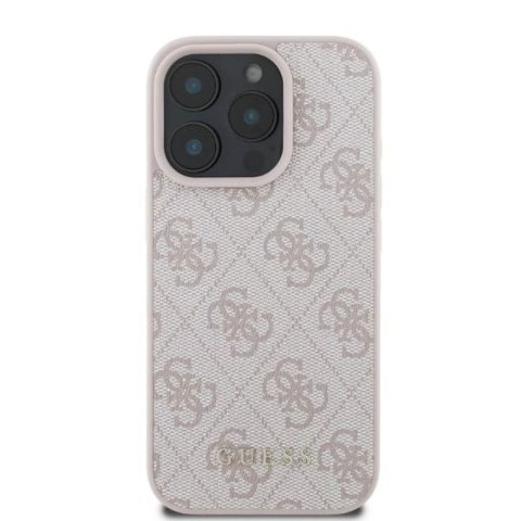Etui Guess 4G Classic na iPhone 16 Pro Max - różowe Guess