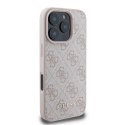 Etui Guess 4G Classic na iPhone 16 Pro Max - różowe Guess