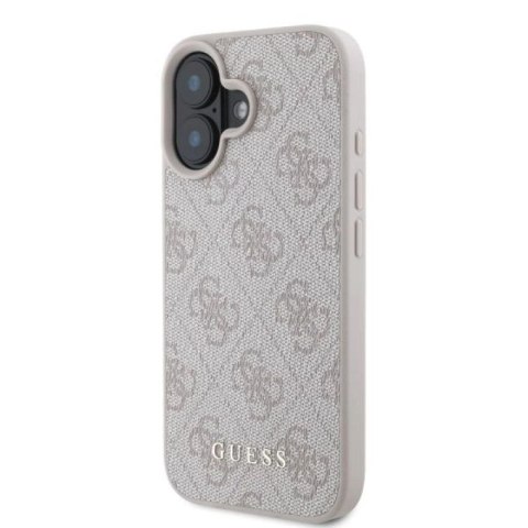 Etui Guess 4G Classic na iPhone 16 - różowe Guess
