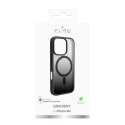 Etui silikonowe Puro Gradient MagSafe do iPhone 16 Pro Max - czarne Puro