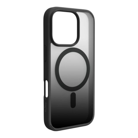 Etui silikonowe Puro Gradient MagSafe do iPhone 16 Pro - czarne Puro