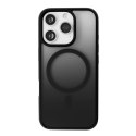 Etui silikonowe Puro Gradient MagSafe do iPhone 16 Pro - czarne Puro
