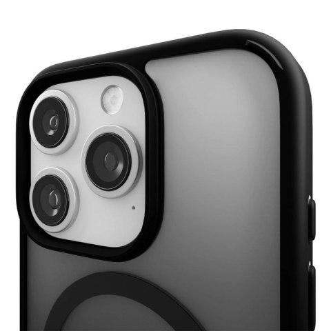 Etui silikonowe Puro Gradient MagSafe do iPhone 16 Pro - czarne Puro