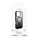 Etui silikonowe Puro Gradient MagSafe do iPhone 16 Pro - czarne Puro