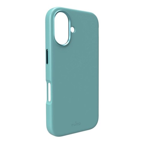 Etui silikonowe Puro Icon Mag Pro MagSafe do iPhone 16 - zielone Puro