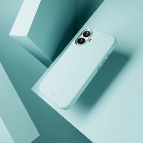 Etui silikonowe Puro Icon Mag Pro MagSafe do iPhone 16 - zielone Puro