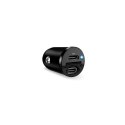 Ładowarka samochodowa Puro Mini 30W Power Delivery 2 x USB-C - czarna Puro Elektrik