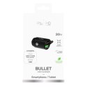Ładowarka samochodowa Puro Mini 30W Power Delivery USB-C USB-A - czarna Puro Elektrik