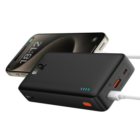 Powerbank Baseus Airpow 20W 20000mAh z kablem Baseus Simple Series USB-A - USB-C 50cm - czarny Baseus