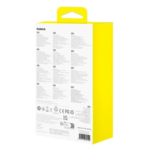 Powerbank Baseus Airpow 20W 20000mAh z kablem Baseus Simple Series USB-A - USB-C 50cm - czarny Baseus