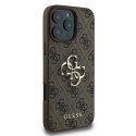 Etui Guess 4G Big Logo na iPhone 16 Pro - brązowe Guess