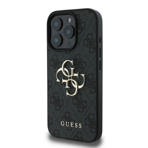 Etui Guess 4G Big Logo na iPhone 16 Pro - czarne Guess