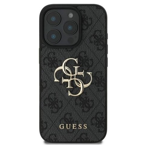 Etui Guess 4G Big Logo na iPhone 16 Pro - czarne Guess