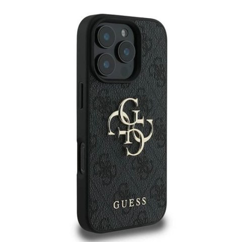 Etui Guess 4G Big Logo na iPhone 16 Pro - czarne Guess