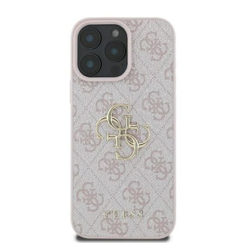 Etui Guess 4G Big Logo na iPhone 16 Pro - różowe Guess