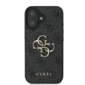 Etui Guess 4G Big Logo na iPhone 16 - czarny Guess