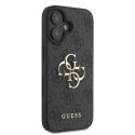 Etui Guess 4G Big Logo na iPhone 16 - czarny Guess