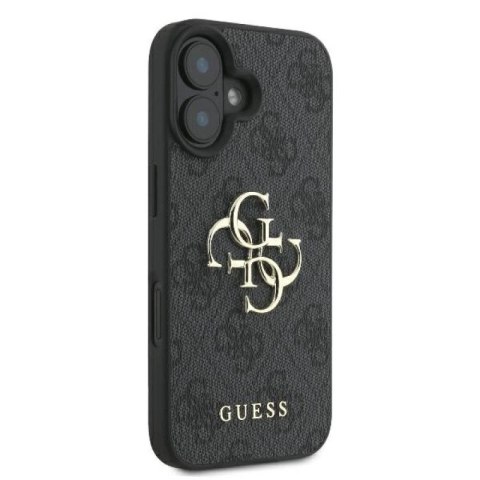 Etui Guess 4G Big Logo na iPhone 16 - czarny Guess