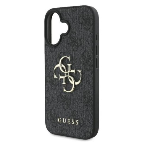 Etui Guess 4G Big Logo na iPhone 16 - czarny Guess