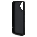 Etui Guess Quilted Metal Logo na iPhone 16 Plus - czarne Guess