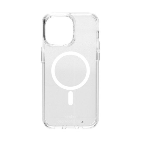 Etui SBS Extreme Mag D3O MagSafe do iPhone 16 Pro Max - przezroczyste SBS