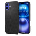 Etui Spigen Liquid Air na iPhone 16 Plus - czarne Spigen