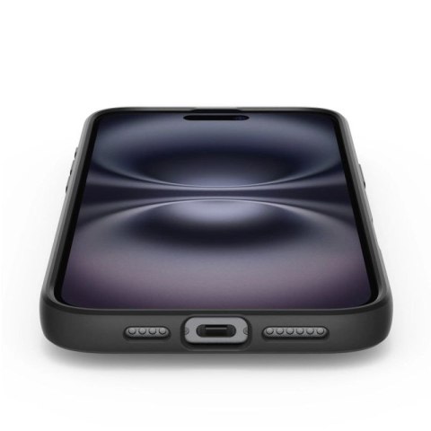 Etui Spigen Liquid Air na iPhone 16 Plus - czarne Spigen