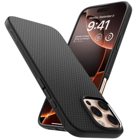 Etui Spigen Liquid Air na iPhone 16 Pro - czarne Spigen