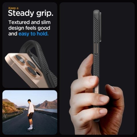 Etui Spigen Liquid Air na iPhone 16 Pro - czarne Spigen