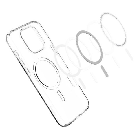 Etui Spigen Liquid Crystal Mag MagSafe na iPhone 16 Pro - przezroczyste Spigen
