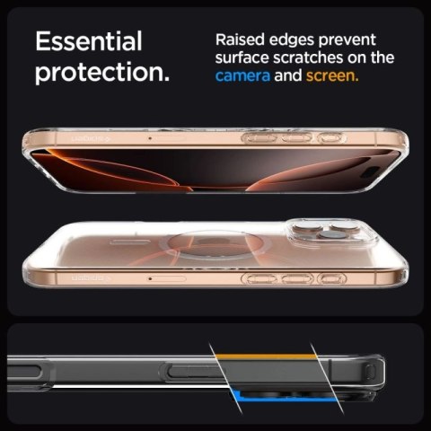 Etui Spigen Liquid Crystal Mag MagSafe na iPhone 16 Pro - przezroczyste Spigen