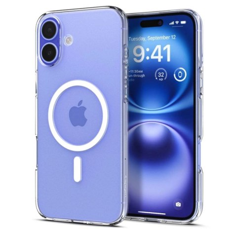 Etui Spigen Liquid Crystal Mag z MagSafe na iPhone 16 - przezroczyste Spigen