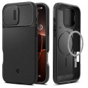 Etui Spigen Optik Armor Mag z MagSafe na iPhone 16 Pro Max - czarne Spigen