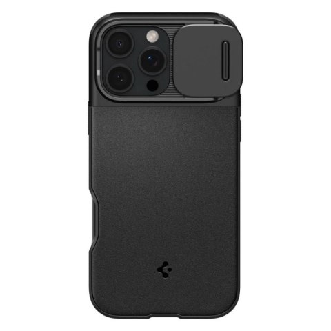 Etui Spigen Optik Armor Mag z MagSafe na iPhone 16 Pro Max - czarne Spigen