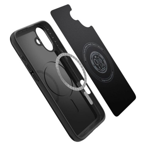 Etui Spigen Thin Fit MagSafe do na iPhone 16 Plus - czarne Spigen