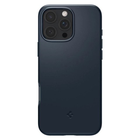 Etui Spigen Thin Fit MagSafe do na iPhone 16 Pro Max - ciemnoszare Spigen
