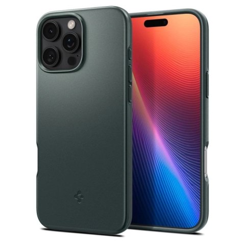 Etui Spigen Thin Fit MagSafe do na iPhone 16 Pro Max - zielone Spigen