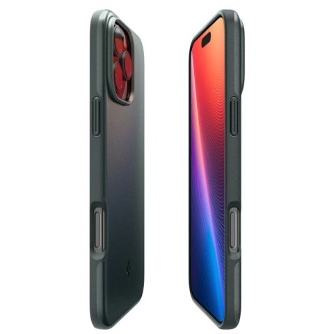 Etui Spigen Thin Fit MagSafe do na iPhone 16 Pro Max - zielone Spigen