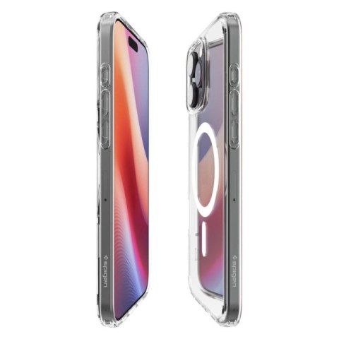 Etui Spigen Ultra Hybrid Mag z MagSafe na iPhone 16 Pro Max - białe Spigen