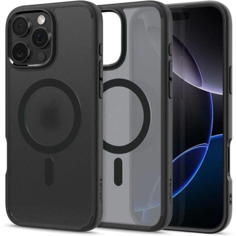 Etui Spigen Ultra Hybrid Mag z MagSafe na iPhone 16 Pro Max - czarne Spigen