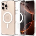 Etui Spigen Ultra Hybrid Mag z MagSafe na iPhone 16 Pro - białe Spigen